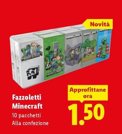 Fazzoletti Minecraft