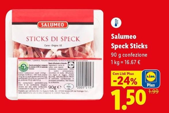 Salumeo - Speck Sticks