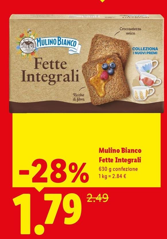 Mulino Bianco - Fette Integrali