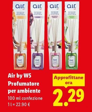 Air By W5 - Profumatore Per Ambiente