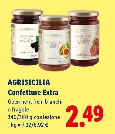 Agrisicilia - Confetture Extra