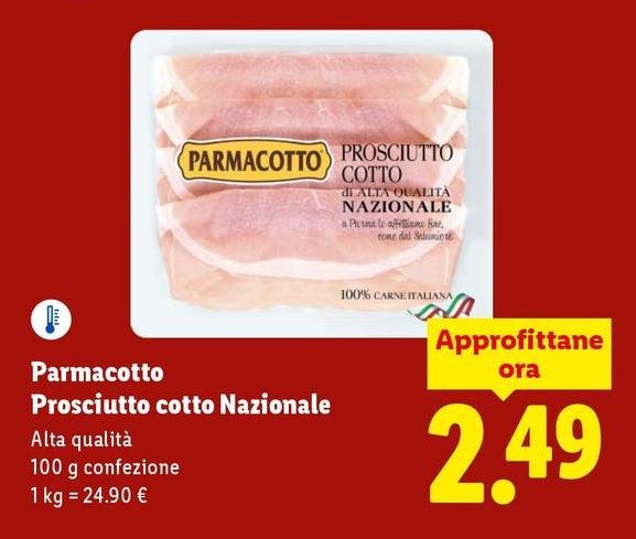 Parmacotto - Prosciutto Cotto Nazionale