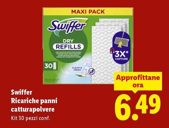 Swiffer - Ricariche Panni Catturapolvere
