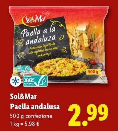 Sol & Mar - Paella Andaluza