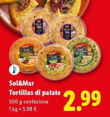 Sol & Mar - Tortillas Di Patate