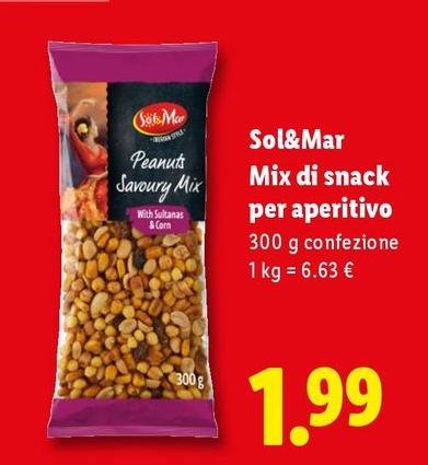 Sol & Mar - Mix Di Snack Per Aperitivo