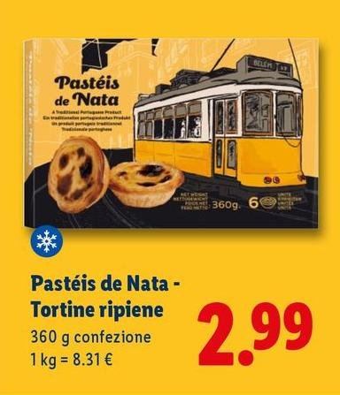 Panike - Pasteis De Nata/Tortine Ripiene