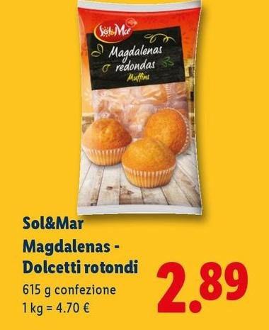 Sol & Mar - Magdalenas/Dolcetti Rotndi