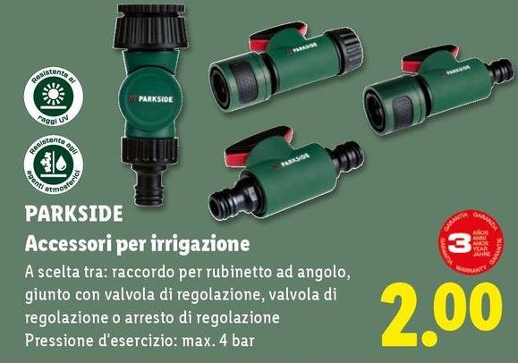 Parkside - Accessori Per Irrigazione