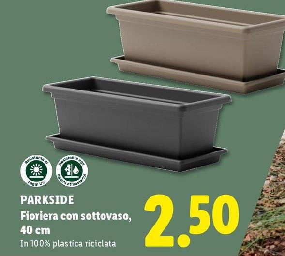Parkside - Fioriera Con Sottovaso