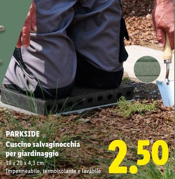 Parkside - Cuscino Salvaginocchia Per Giardiaggio