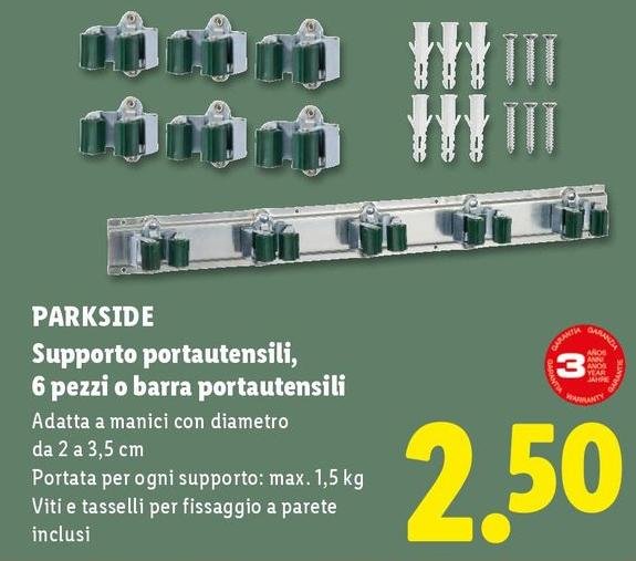 Parkside - Supporto Portautensili