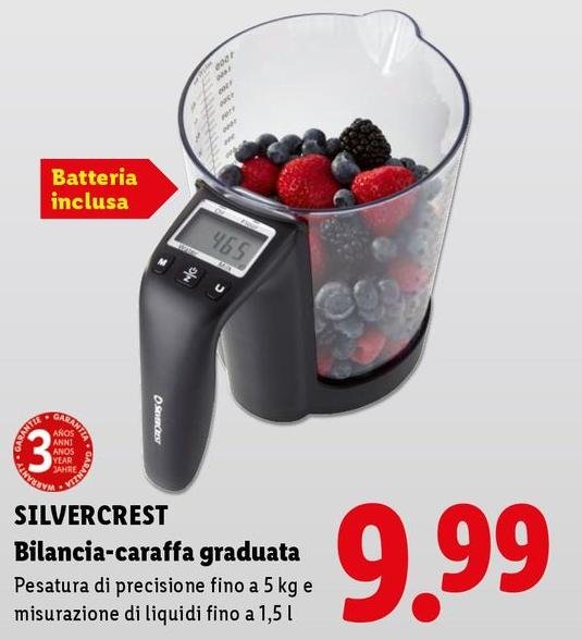 Silvercrest - Bilancia-caraffa Graduata