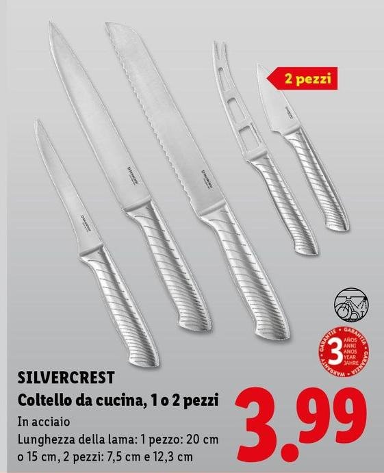 Silvercrest - Coltello Da Cucina