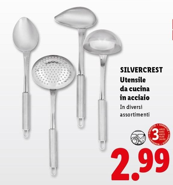 Silvercrest - Utensile Da Cucina In Acciaio