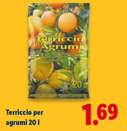 Terriccio Per Agrumi 20 L