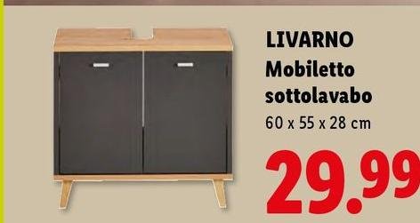 Livarno - Mobiletto Sottolavabo
