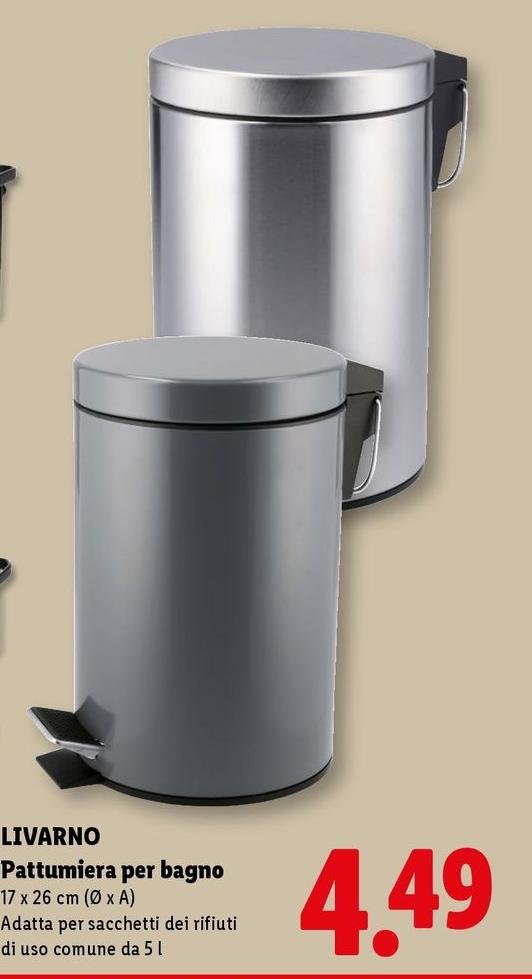Livarno - Pattumiera Per Bagno