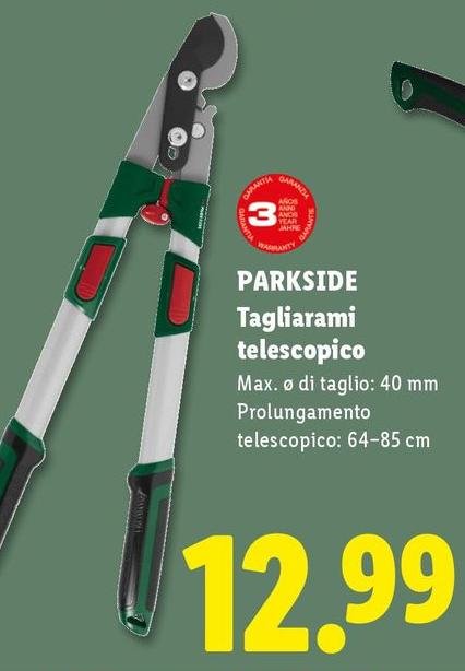 Parkside - Tagliarami Telescopico