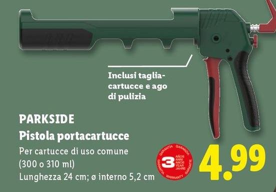 Parkside - Pistola Portacartucce
