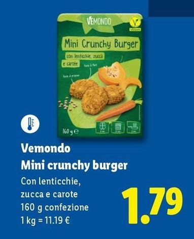Vemondo - Mini Crunchy Burger