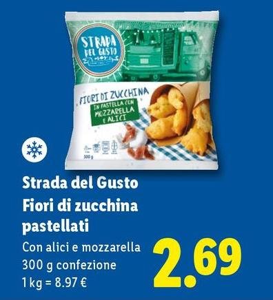 Strada Del Gusto - Fiori Di Zucchina Pastellati