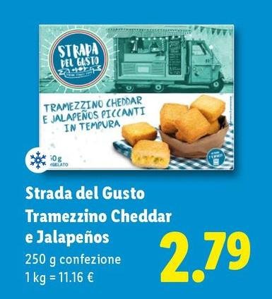Strada Del Gusto - Tramezzino Cheddar E Jalapenos