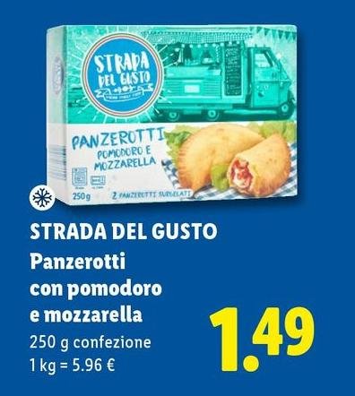 Strada Del Gusto - Panzerotti Con Pomodoro E Mozzarella