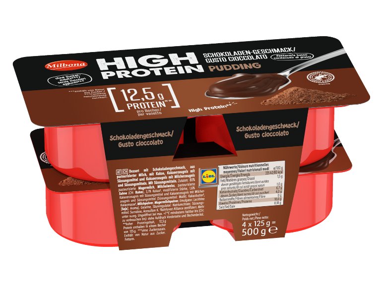 Budino High Protein al gusto cioccolato