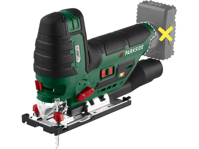 Sega circolare o seghetto a pendolo ricaricabile