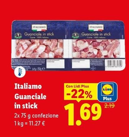 Italiamo - Guanciale In Stick
