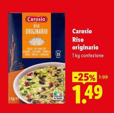 Carosio - Riso Originario