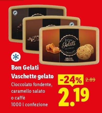 Bon Gelati -  Vaschette Gelato