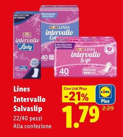 Lines - Intervallo Salvaslip