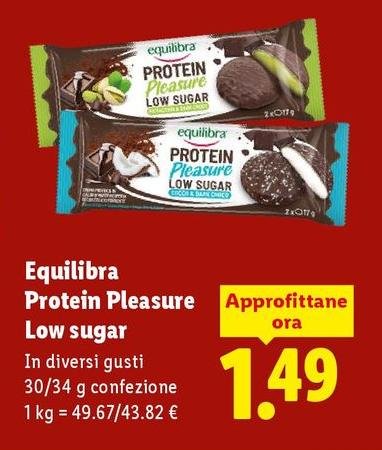 Equilibra - Protein Pleasure Low Sugar
