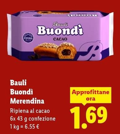 Bauli - Buondi Merendina