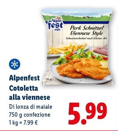 Alpen Fest - Cotoletta Alla Viennese