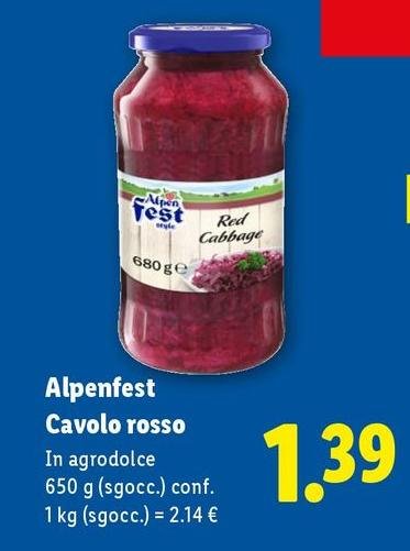 Alpen Fest - Cavolo Rosso