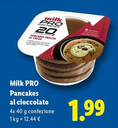 Milk Pro - Pancakes Al Cioccolato