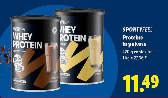 Sportyfeel - Proteine In Polvere