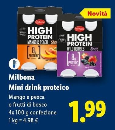 Milbona - Mini Drink Proteico