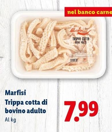 Marfisi - Trippa Cotta Di Bovino Adulto