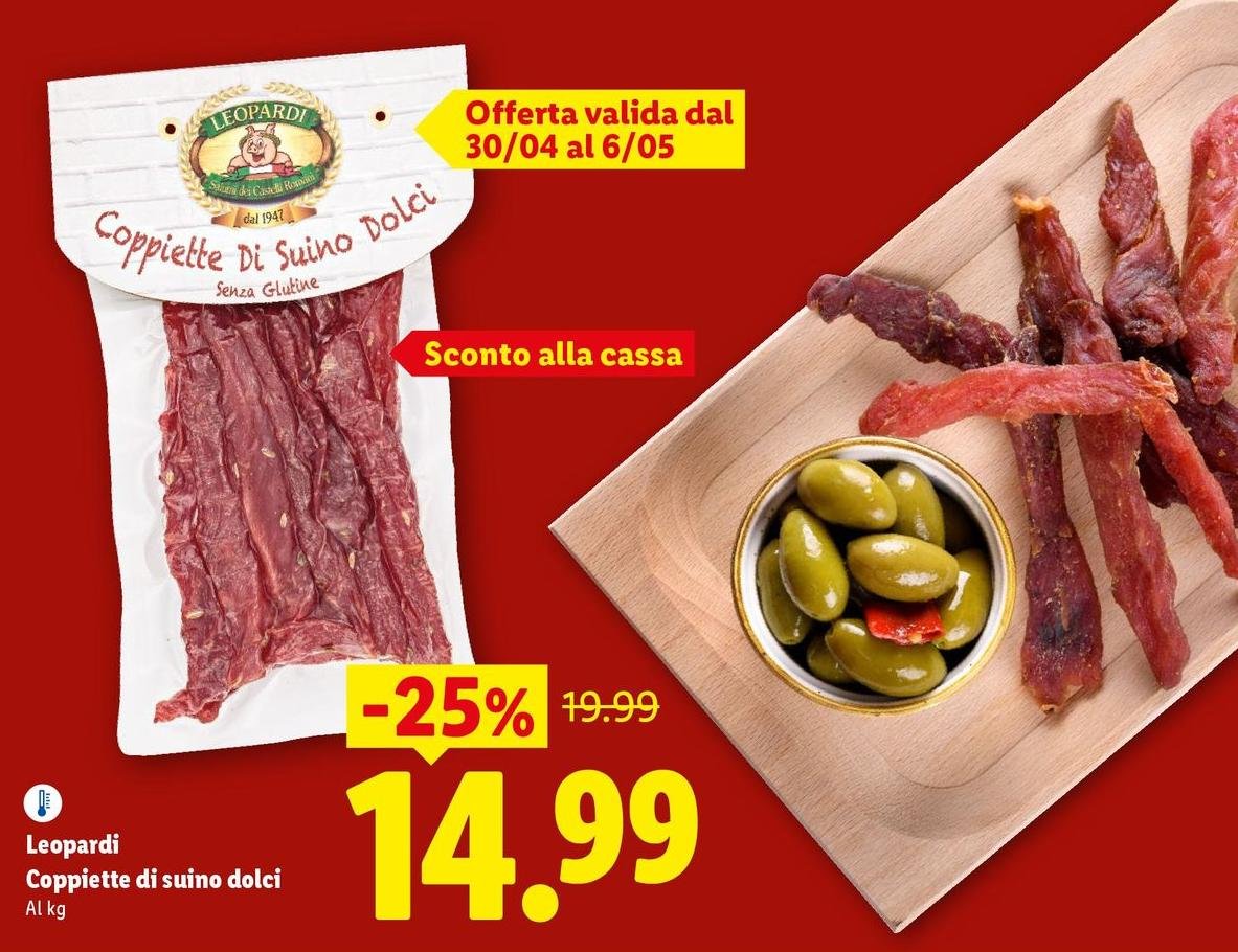 Leopardi - Coppiete Di Suino Dolci