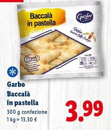 Garbo - Baccalà In Pastella