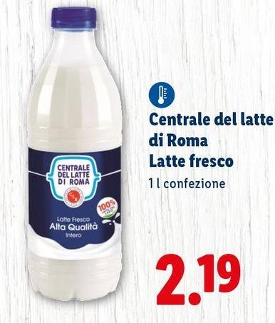 Centrale Del Latte Di Roma - Latte Fresco