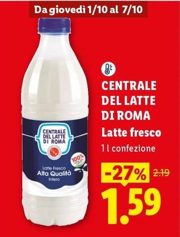 Centrale Del Latte Di Roma - Latte Fresco