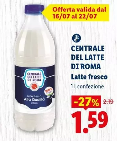 Centrale Del Latte Di Roma - Latte Fresco