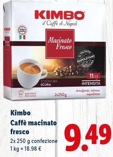 Kimbo - Caffè Macinato Fresco