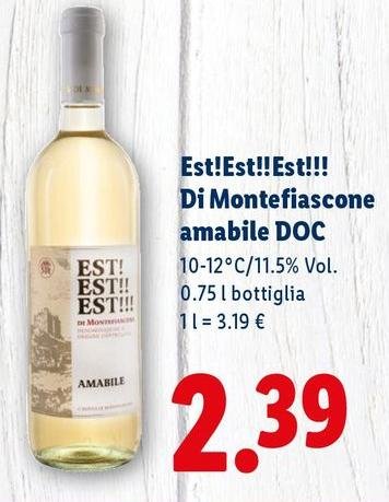 Est! Est!! Est!!! Di Montefiascone Amabile DOC