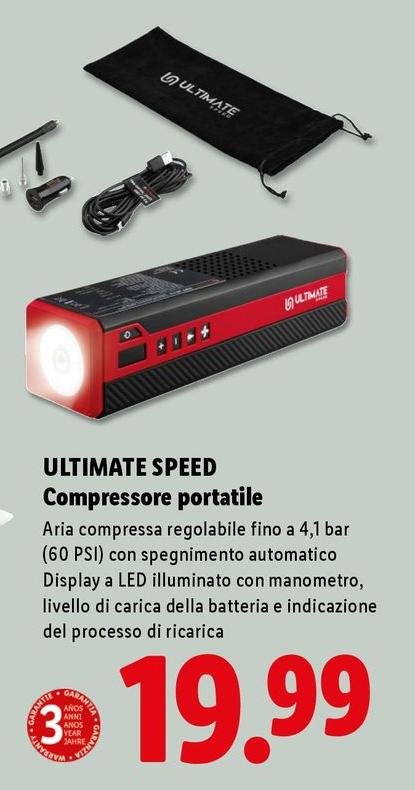 Ultimate Speed - Compressore Portatile